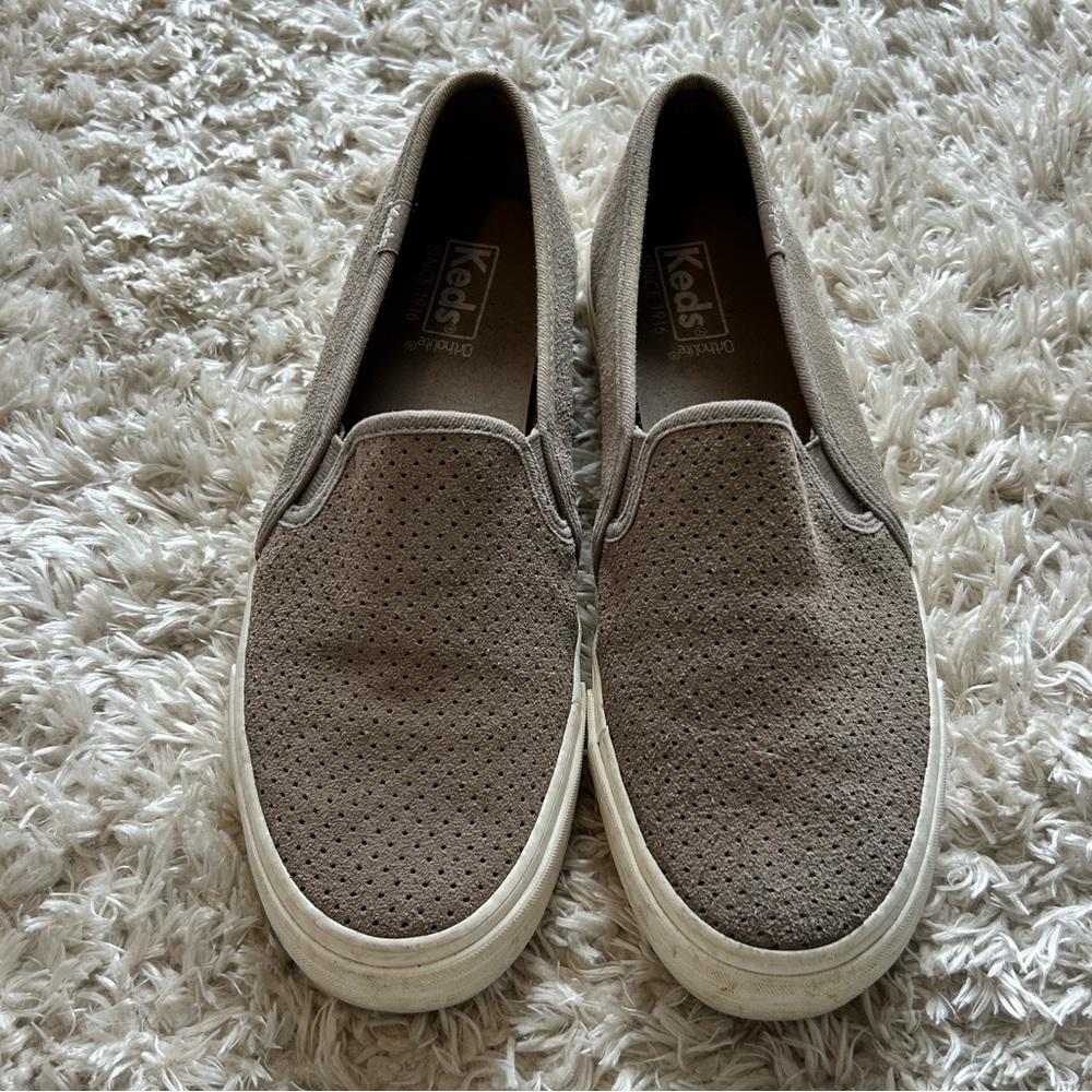 Women’s suede keds double decker size 9